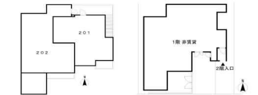 メゾンレーヴ経堂の区画図