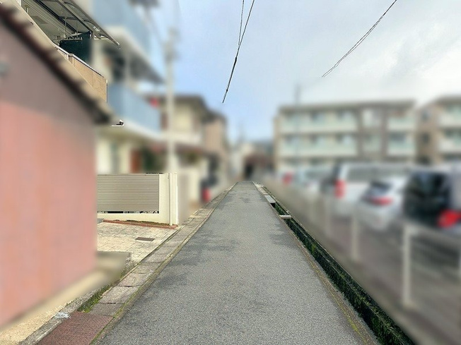 【前面道路含む現地写真】 | 山科区音羽乙出町　中古戸建
