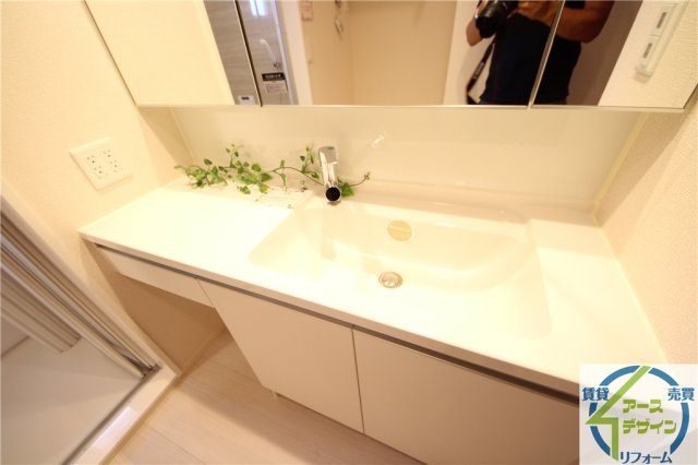 エクレール福井の独立洗面台