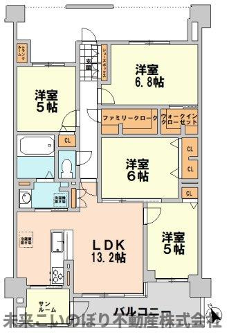 【間取り】 | サンクタスヒューマン久喜 | 現況と異なる場合は現況優先とさせていただきます