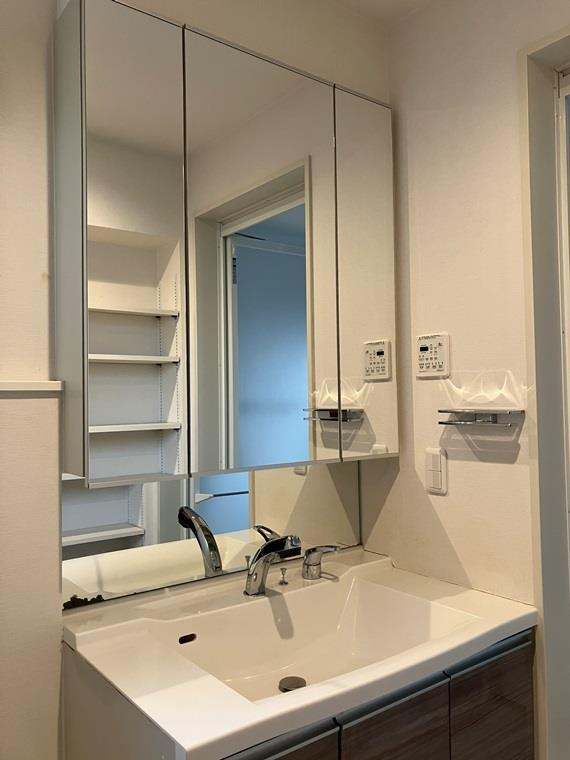 手賀の杜戸建の洗面所