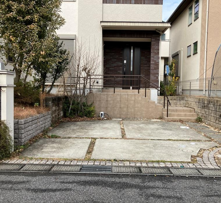 手賀の杜戸建の駐車場