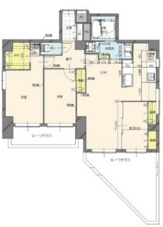 マンションヴィップ柳橋の間取り