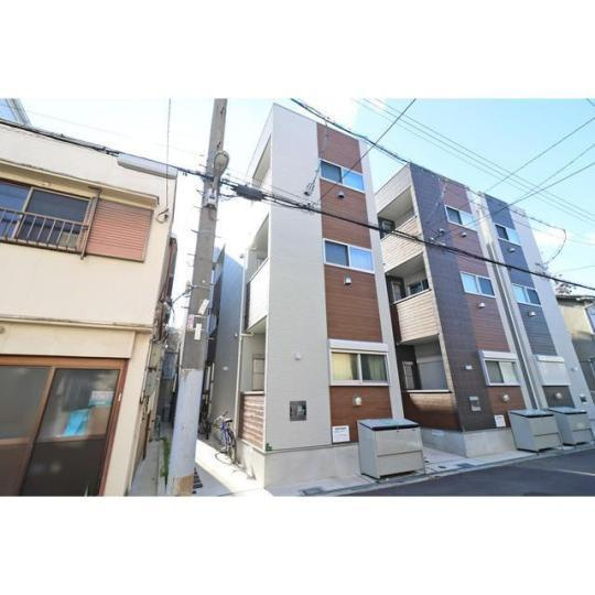 大阪市生野区巽北３丁目のアパートの外観