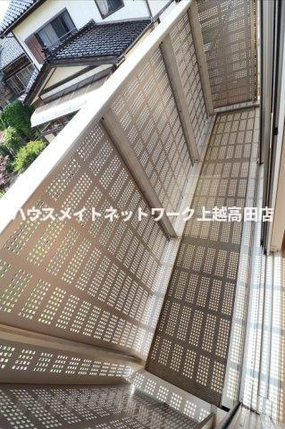 ドゥ プラージュのバルコニー|バルコニー（参考同型202号室室内写真）