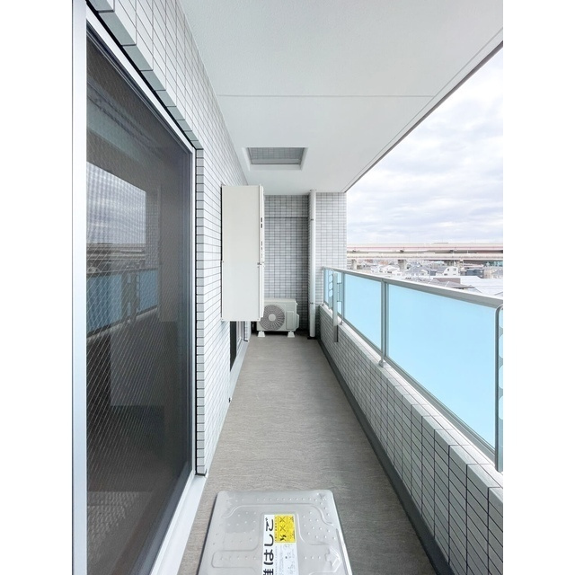 アーバハイツ六町環七北通りのバルコニー