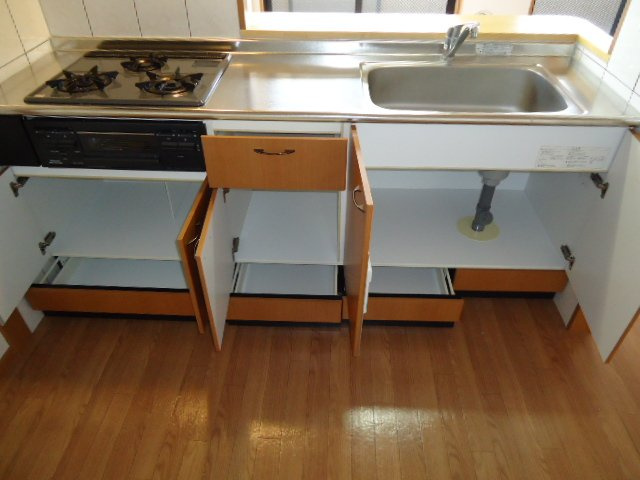 グリーンハイムの収納|キッチン収納