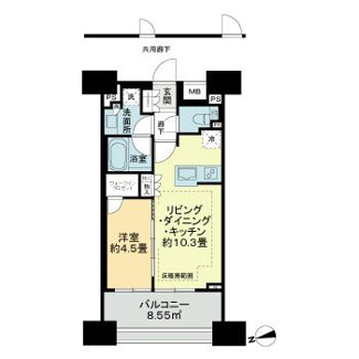 【間取り】 | ルフォンリブレ浜松町　キャナルマークス