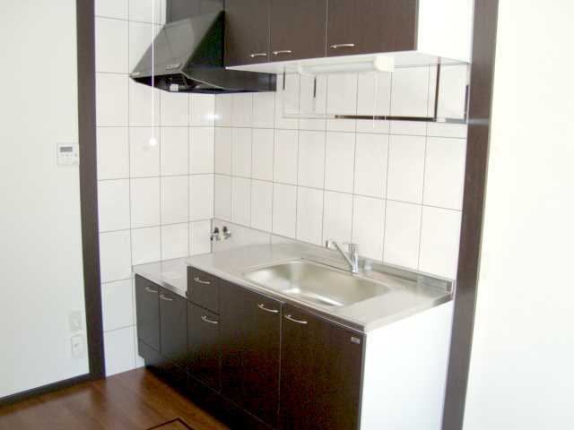 グレイス・ワンのキッチン|収納たっぷり（イメージ）