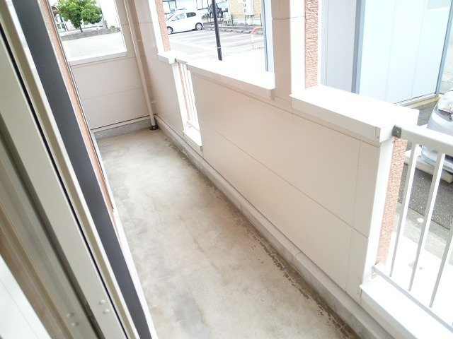 ディライト一番町のバルコニー