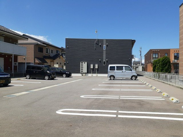 ペスカーサの駐車場