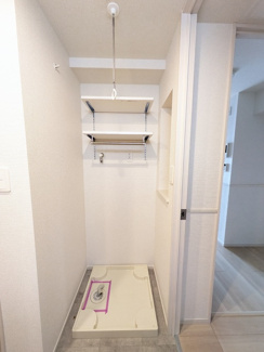 室内洗濯機置き場