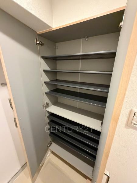 エクレール高崎の玄関|収納スペース