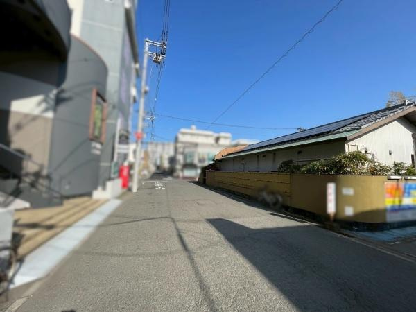 和歌山市吉田　土地の前面道路含む現地写真