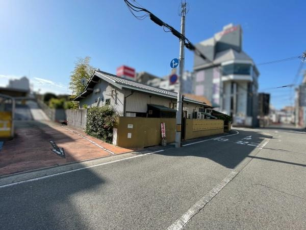 和歌山市吉田　土地の前面道路含む現地写真