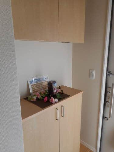 アヴァンシアＴの玄関
