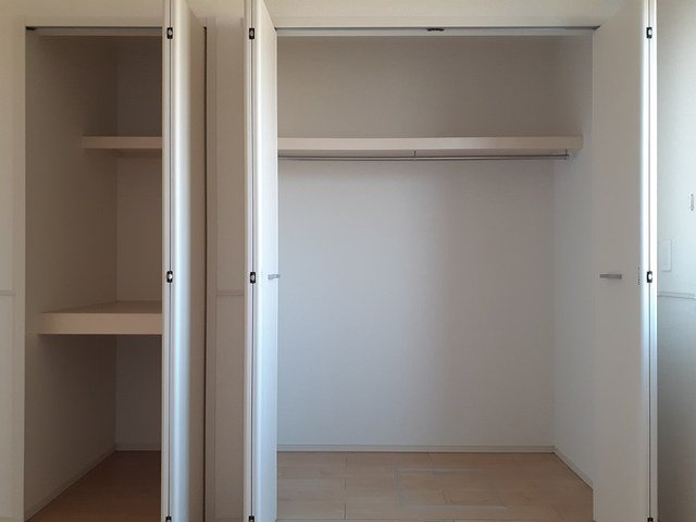 Ｐｏ　Ｐｏ　華の収納|収納のためのスペースです