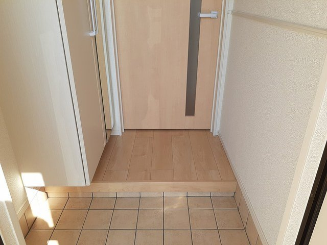 Ｐｏ　Ｐｏ　華の玄関|玄関です