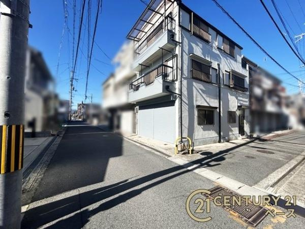 大和高田市永和町　一戸建の前面道路含む現地写真|■現地撮影写真■二方角地で開放感があります！
