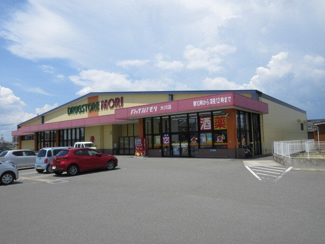 【周辺】 | グランデファジョリーノ | ドラッグストアモリ大川店まで420m