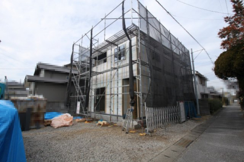 香美市土佐山田町東本町　新築戸建　⑬　の外観|土地面積　139.58㎡（約42.22坪）建物面積　95.90㎡（約29.00坪）