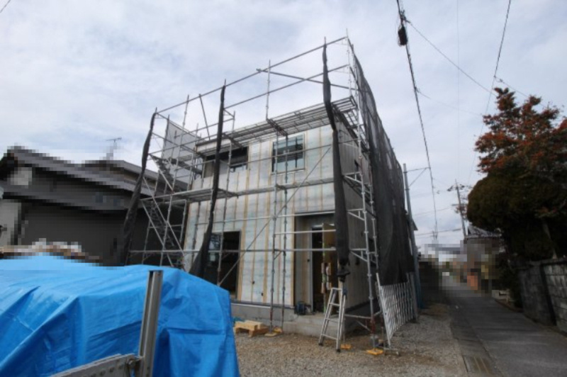 香美市土佐山田町東本町　新築戸建　⑬　の外観|土地面積　139.58㎡（約42.22坪）建物面積　95.90㎡（約29.00坪）