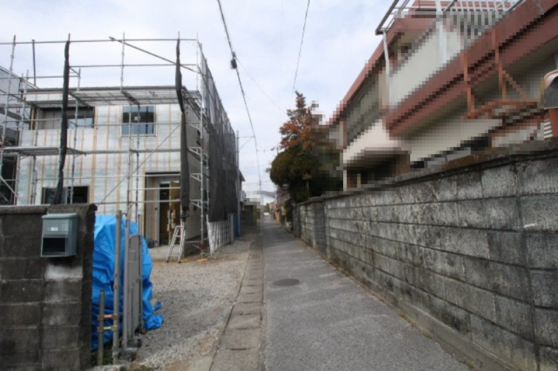 香美市土佐山田町東本町　新築戸建　⑬　の外観|土地面積　139.58㎡（約42.22坪）建物面積　95.90㎡（約29.00坪）