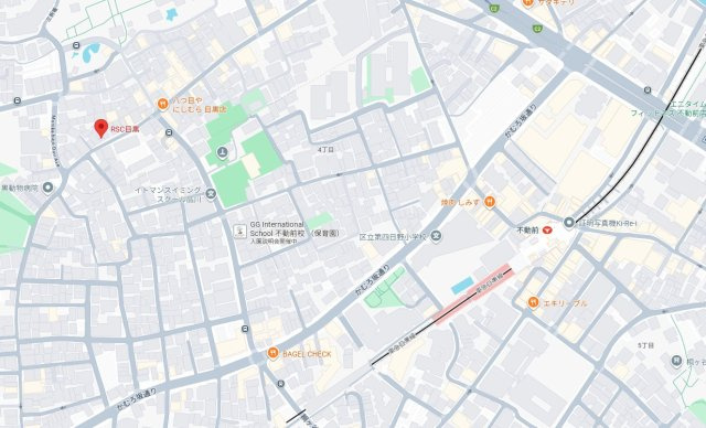 RSC目黒の地図
