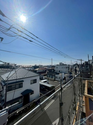 【その他】 | 川崎2棟 | 屋上テラスからの眺望でございます。（モデルルームをご案内致します）