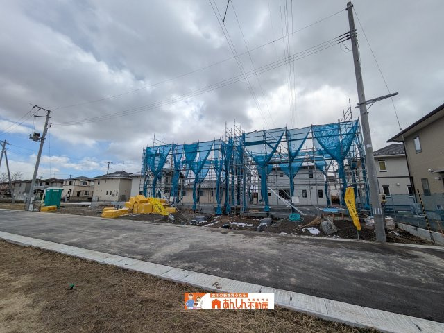 【前面道路含む現地写真】 | ＼新 規 公 開／古川穂波第７期　3号棟