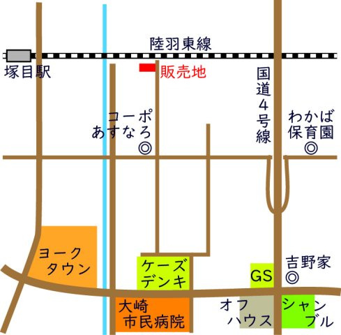 【地図】 | ＼新 規 公 開／古川穂波第７期　3号棟