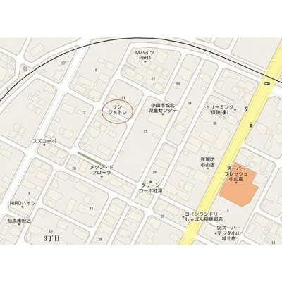 【地図】 | サンシャトレA