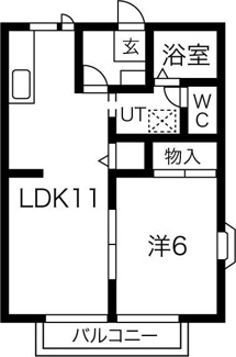 【間取り】 | シャトー平松