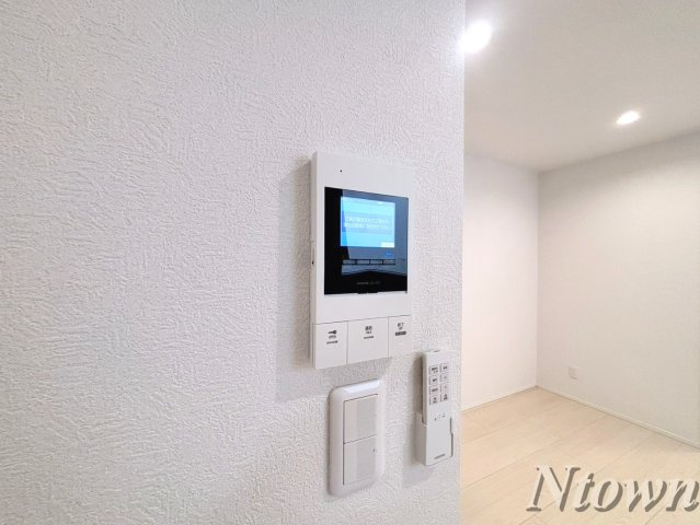 【セキュリティ】 | Cherim 本陣十王町 North | モニター付きインターホンです