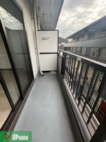 サンコーポ八幡のバルコニー