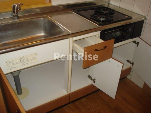 グリーンティアラのキッチン|キッチン（収納）(イメージ)