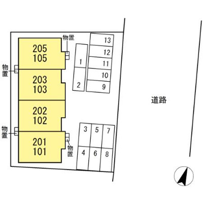 【区画図】 | グランモアM