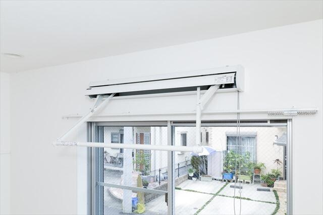 川崎市多摩区菅仙谷１丁目のアパートのその他|室内物干し