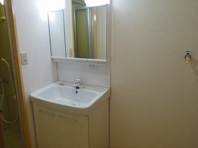 【洗面所】 | グリーンコーポ上柳Ａ | 使いやすい洗面所です