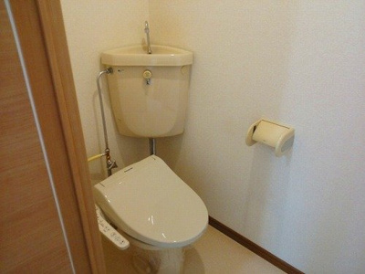 【トイレ】 | グリーンコーポ上柳Ａ | 落ち着いたトイレです