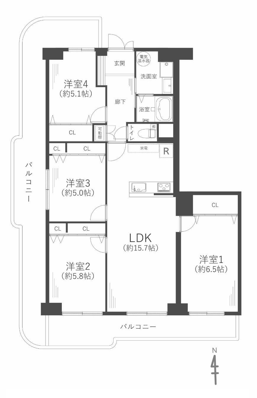 パレス南塚口壱号棟