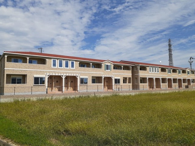 【外観】 | ザ・ビレッジグリーン飾東 | 外観は落ち着いています