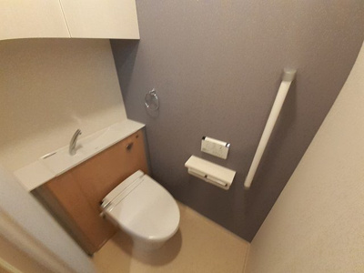 【トイレ】 | ザ・ビレッジグリーン飾東 | 清潔感のあるトイレです