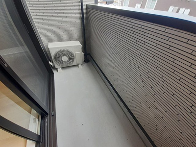 【バルコニー】 | シャルマンヴィレッジ　Ｂ | 広々としたバルコニーです