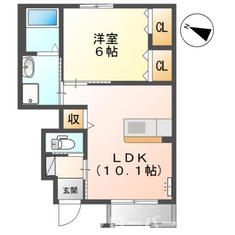 レガロ・パドレⅢの間取り