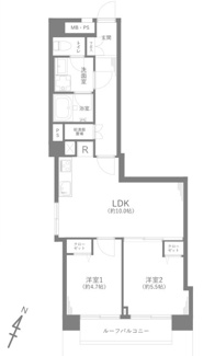 【間取り】 | ライオンズマンション中野弥生町