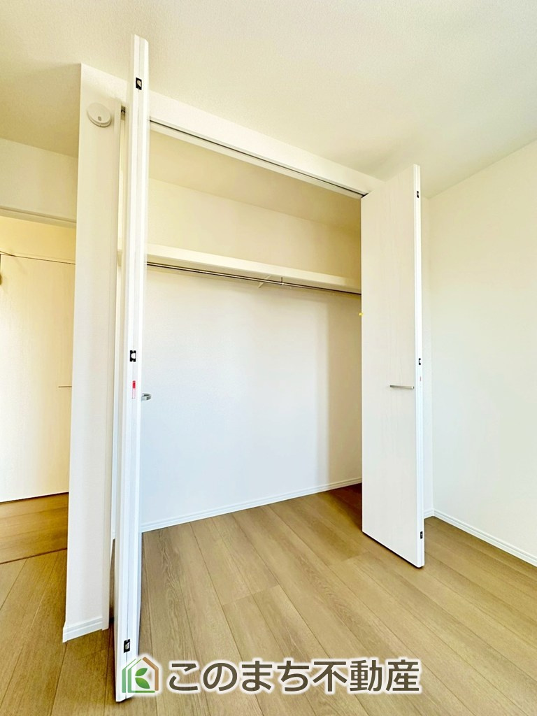 ハートフルタウン宇都宮市若草5丁目2698番の収納|全居室に大きな収納がございますのでお部屋をすっきりとさせることができますね！
