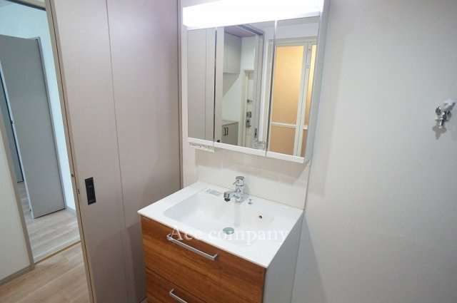 【独立洗面台】 | 八戸ノ里第3ガーデンハイツA棟 | 洗面台新調です☆