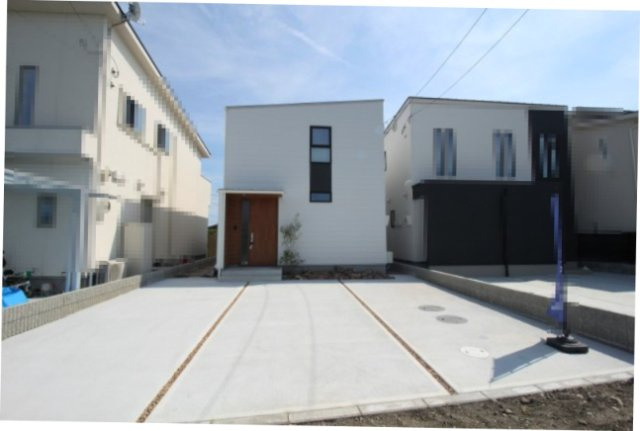 南国市篠原　新築戸建の外観|土地面積　155.98㎡　（約47.18坪）