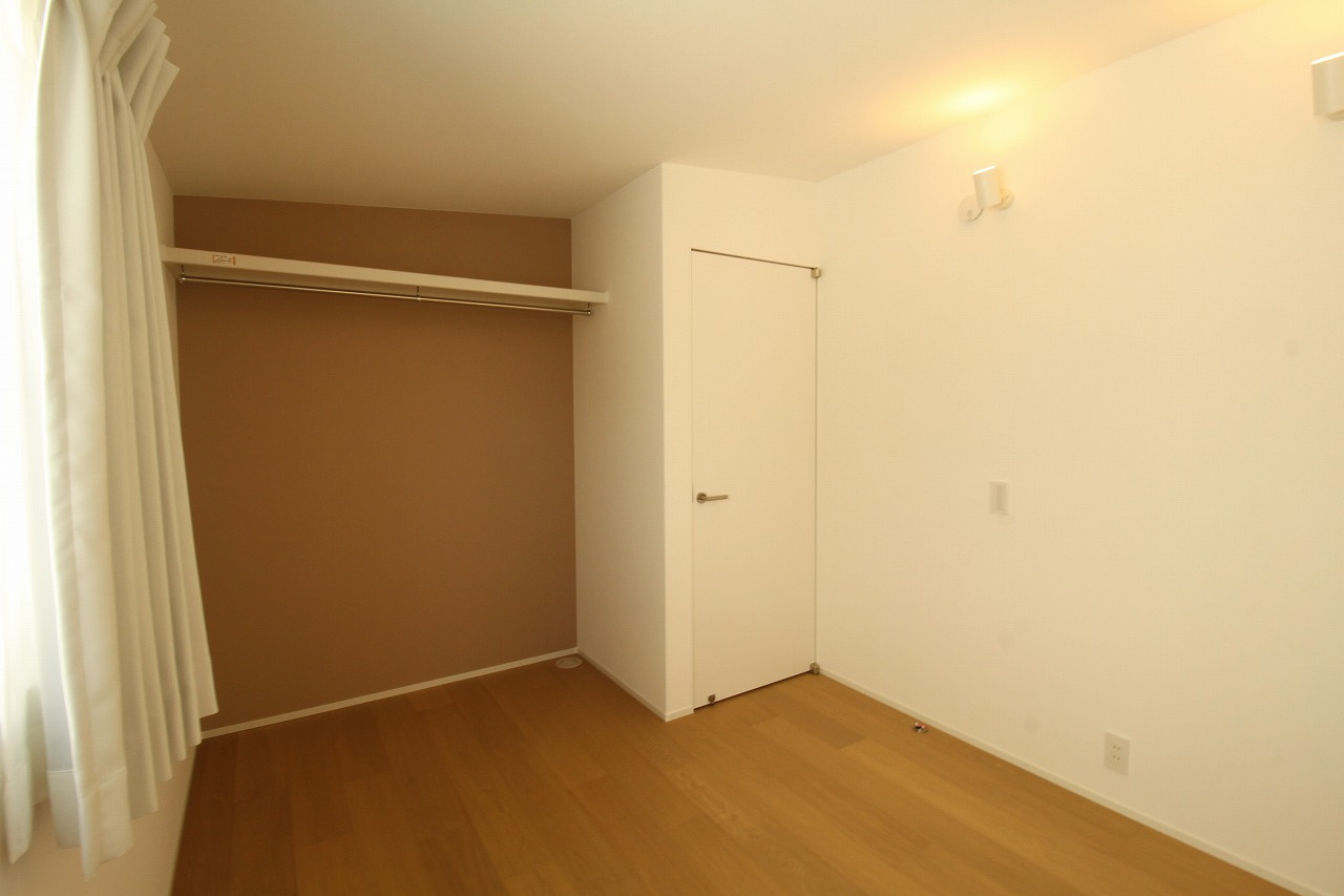 南国市篠原　新築戸建の洋室|2Ｆ　北東の部屋　5.5帖